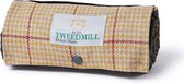 Picknickkleed Walker Geruit Tweed 390 Geel - Tweed - Waterdicht - 66 × 98cm - Tweedmill