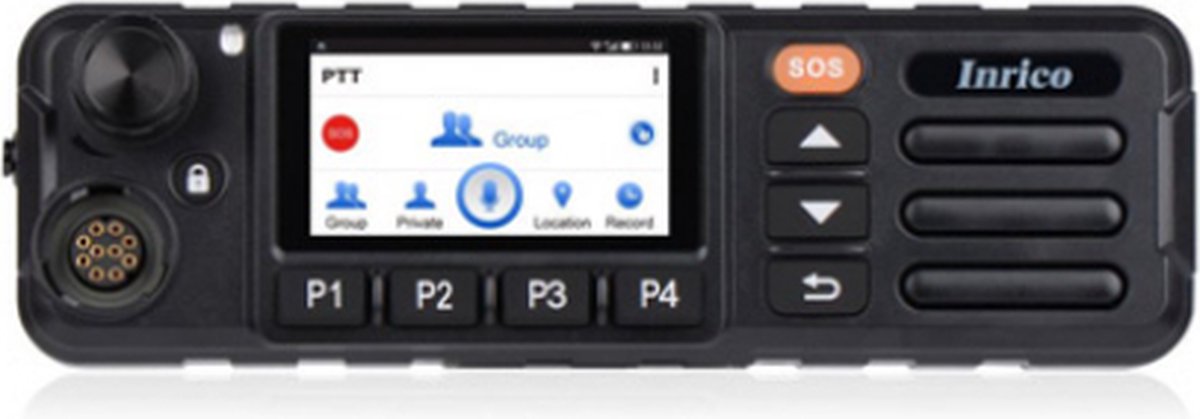 Inrico TM-7 PLUS MK2 V 2.0 Upgrade Zello 4G LTE mobilofoon met GPS, Wifi en Bluetooth