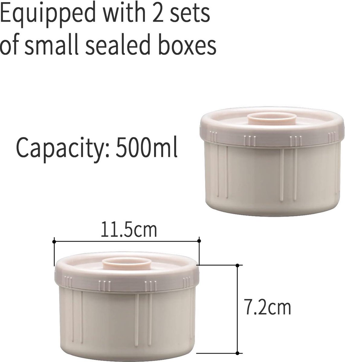 Thermos Broodtrommel met 3 Vakken en Soepkom - 1100 ml Geïsoleerde RVS