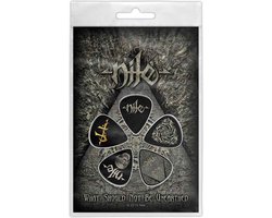 Nile - What Should Not Be Unearthed Plectrum - Set van 5 - Zwart