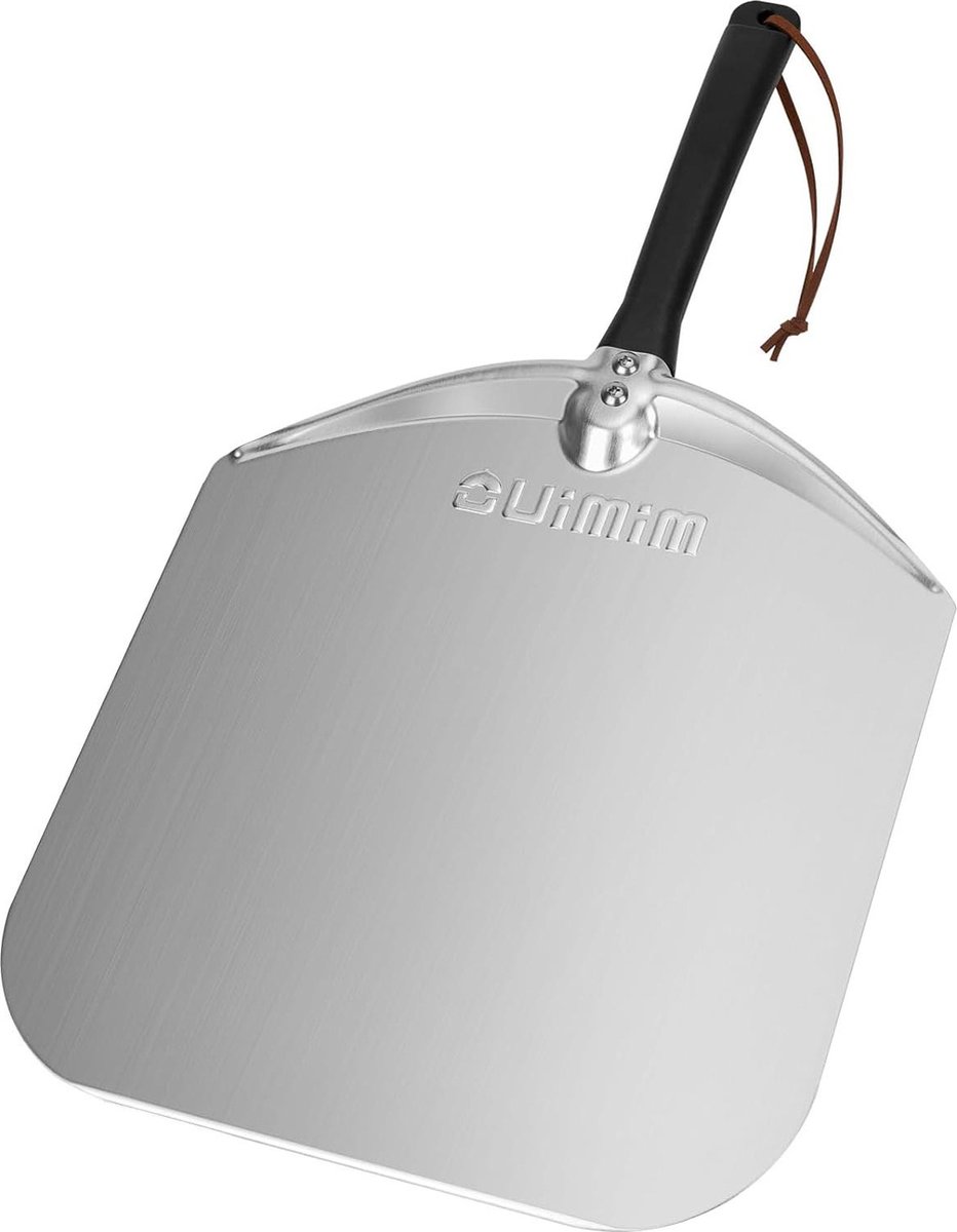 Pizzaschep Lichtgewicht Aluminium Pizza Spatel Afneembaar Handvat 305 cm Zelfgemaakte Pizza en Broodcakes pizza peel