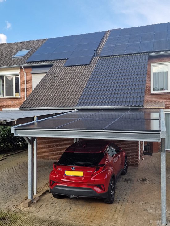 Stalen Solar Carport Enkel