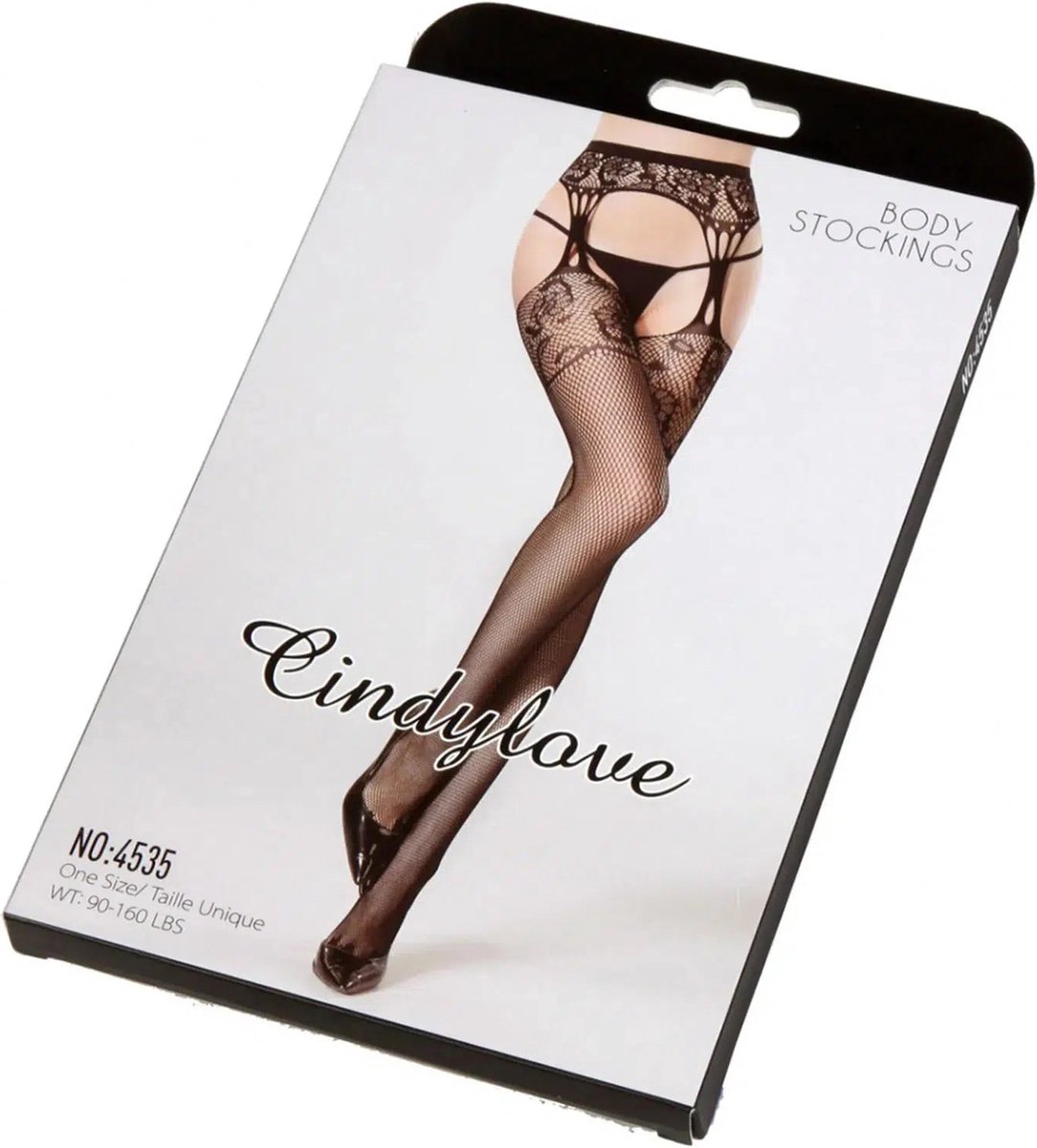 Goedkoopste Cindylove - Jarretelkousen - No. 45350 - One Size - Zwart