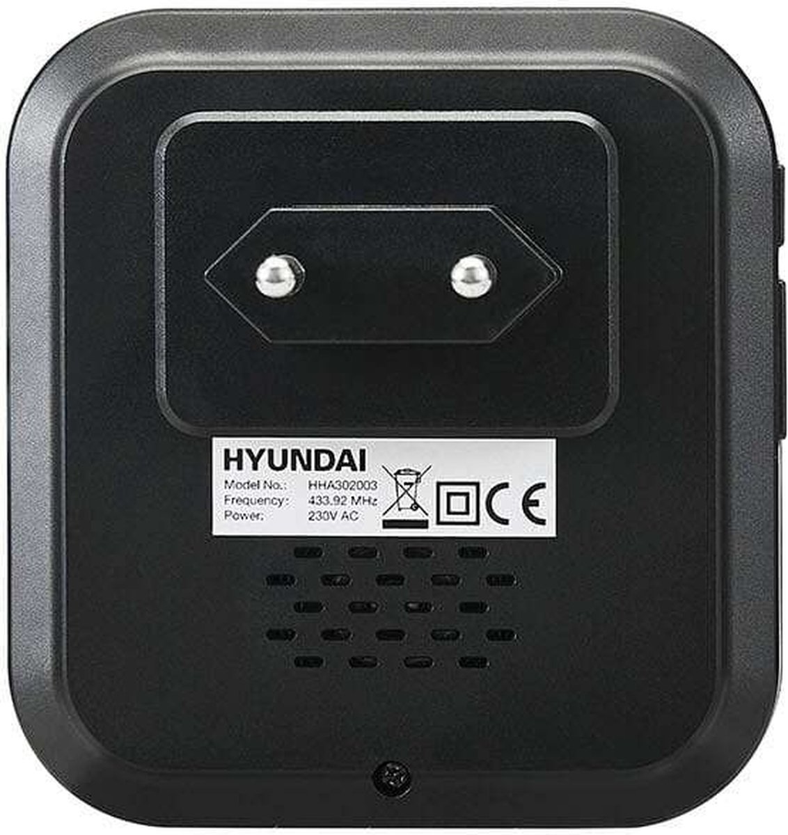 Hyundai Electronics - Moderne draadloze deurbel ontvanger - Op stroom