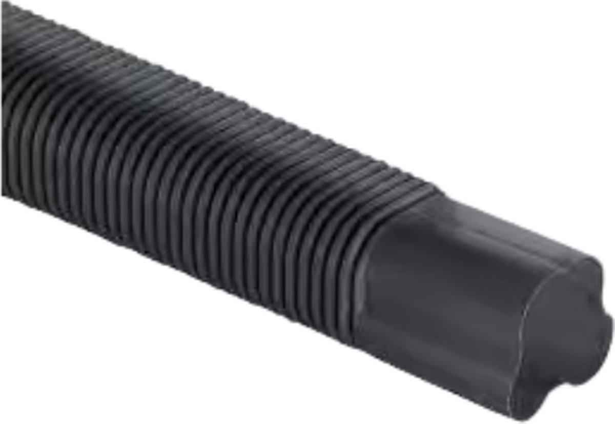 Evolar Airco Leidinggoot Flexibel - Zwart - 75 x 63 MM - 1 Meter