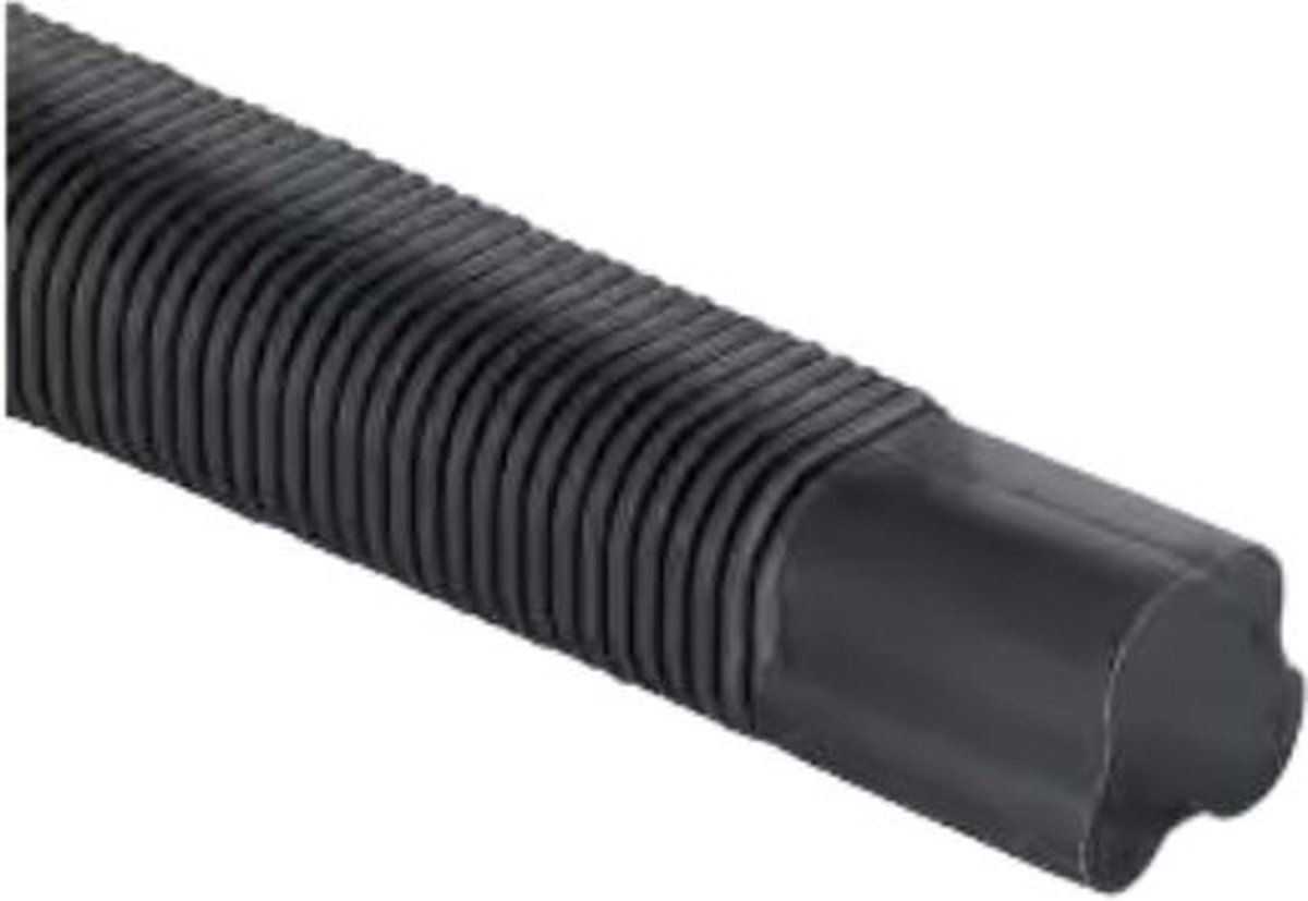 Evolar Airco Leidinggoot Flexibel - Zwart - 75 x 63 MM - 1 Meter
