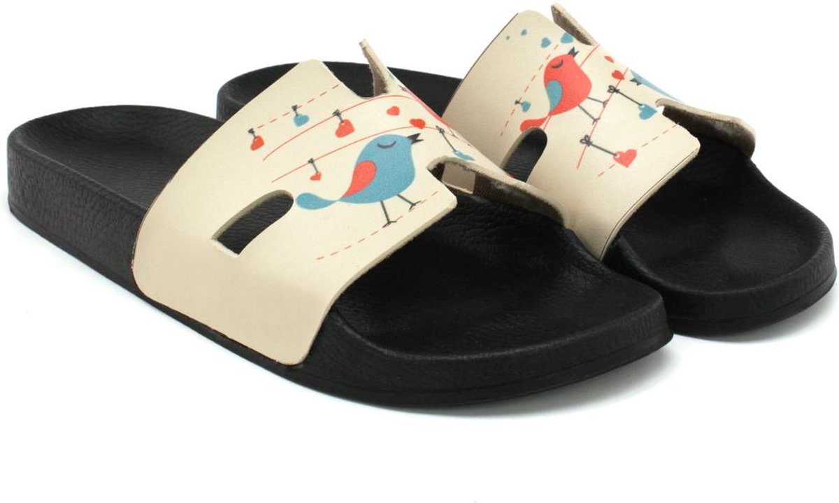 GOBY Birds Slippers Sandalen -Hoge kwaliteit Handmade