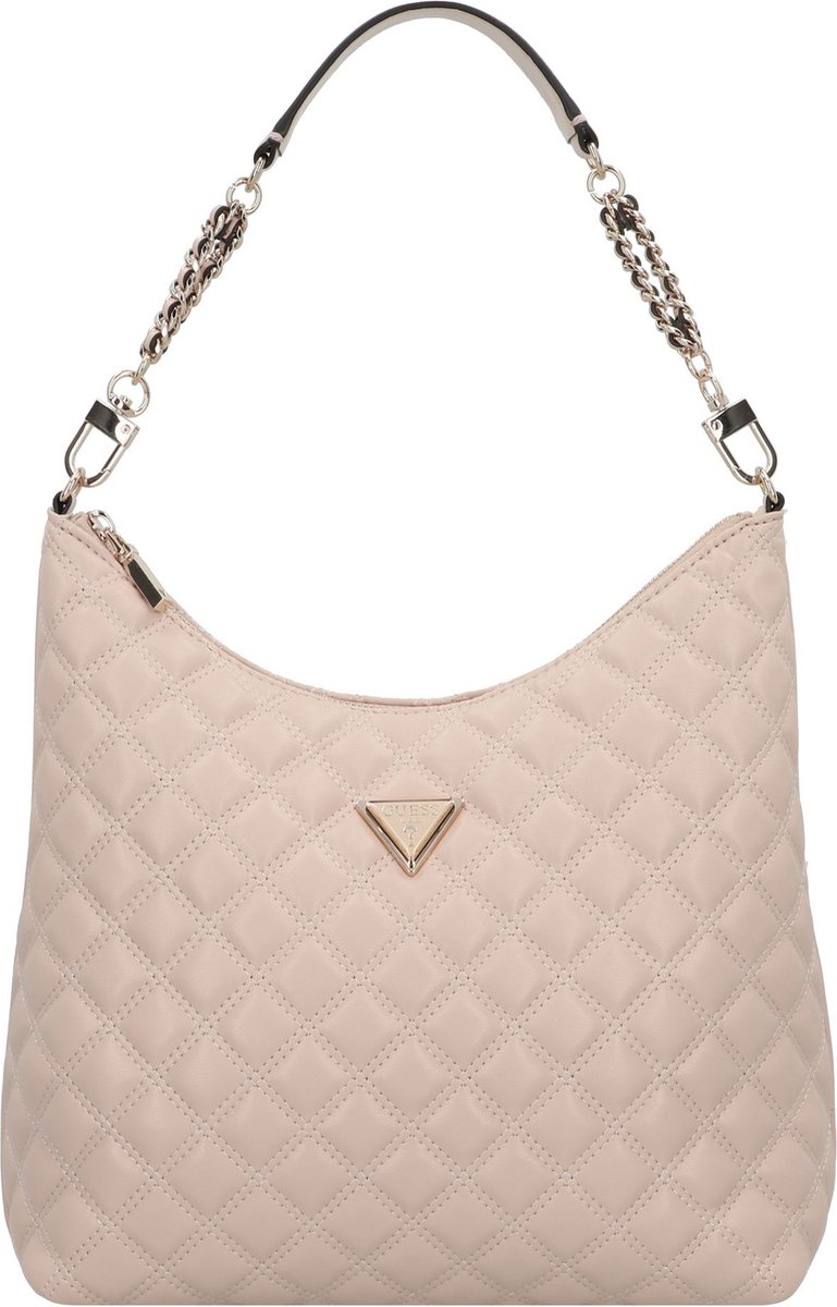 GUESS Schoudertas Giully Hobo Bag Light Beige