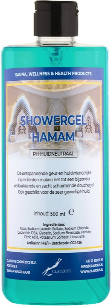 Goedkoopste Douchegel Hamam 500 ml - met klepdop - Showergel