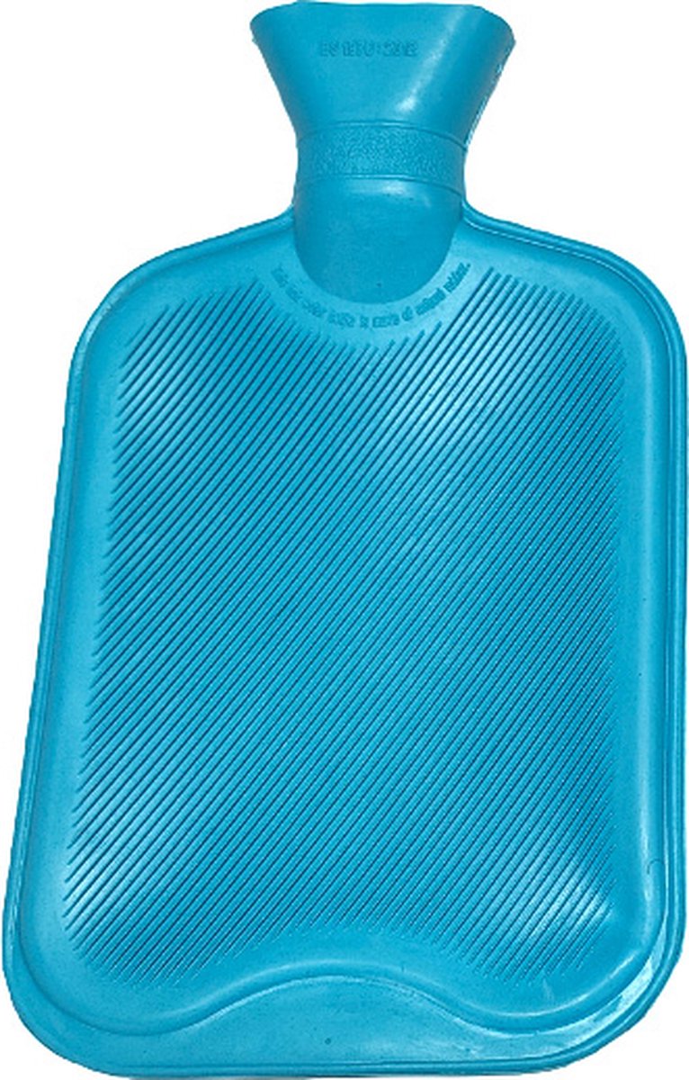 Goedkoopste Iluminus - Natuurrubber - Herbruikbare Koud & Warm Pack - Kruik model - Extra groot - afmeting 32 x 20 cm.!! Blauw.