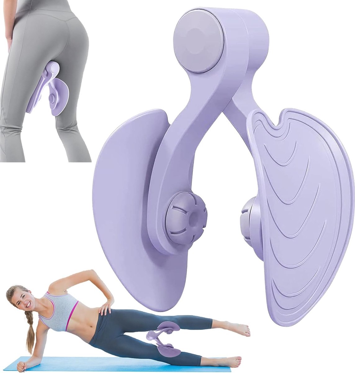 Entraîneur Musculaire Du Plancher Pelvien – Silicone/PVC, Recharge USB, 23,5x14,5 Cm, Léger 280g – Hommes Et Femmes, à Domicile Ou Voyage