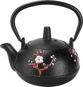 Bol.com Japanse Tetsubin theepot - Gietijzeren theeketel voor fornuis - Thee cadeau decoratie - 03 liter iron teapot aanbieding