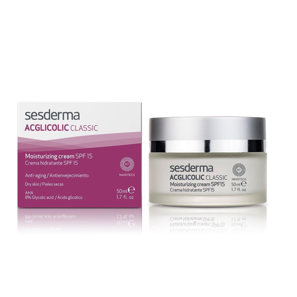 Anti-Rimpel Dagcrème Acglicolic Sesderma Spf 15 (50 ml)