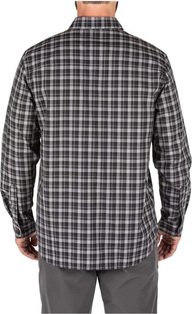72494 5.11 Tactical Echo L/S Shirt 381 Lunar Pld S