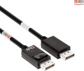 Bol.com CLUB3D DisplayPort 2.1 Bi-Directional VESA DP80 Gecertificeerde kabel 4K240Hz 8K60Hz or 10K30Hz M/M 1.2m/3.94ft aanbieding