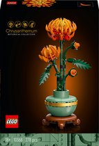 lego icons chrysant botanical collection 10368