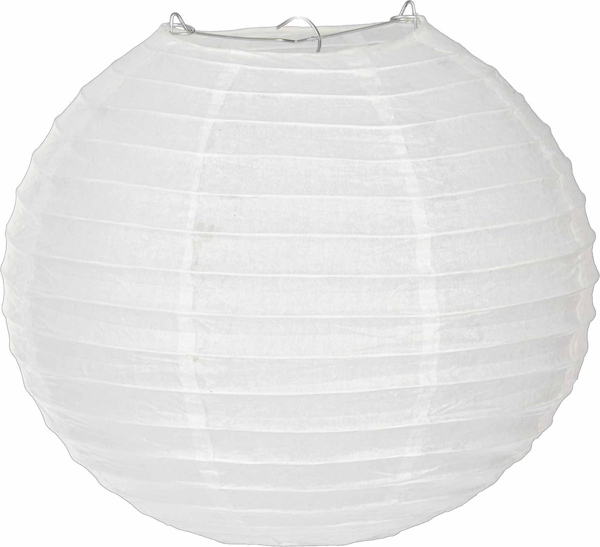 Vegaoo - Witte Japanse lampion 25 cm