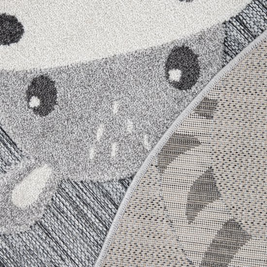 Rond Vloerkleed kinderkamer blokken - Dreams meerkleurig