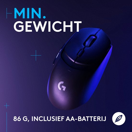 Logitech G309 Lightspeed - Draadloze Gaming Muis - Zwart