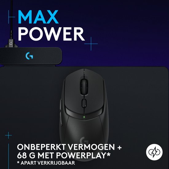 Logitech G309 Lightspeed - Draadloze Gaming Muis - Zwart