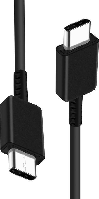 Samsung - oplaadkabel - USB-C naar USB-C - 1,8 m - Zwart