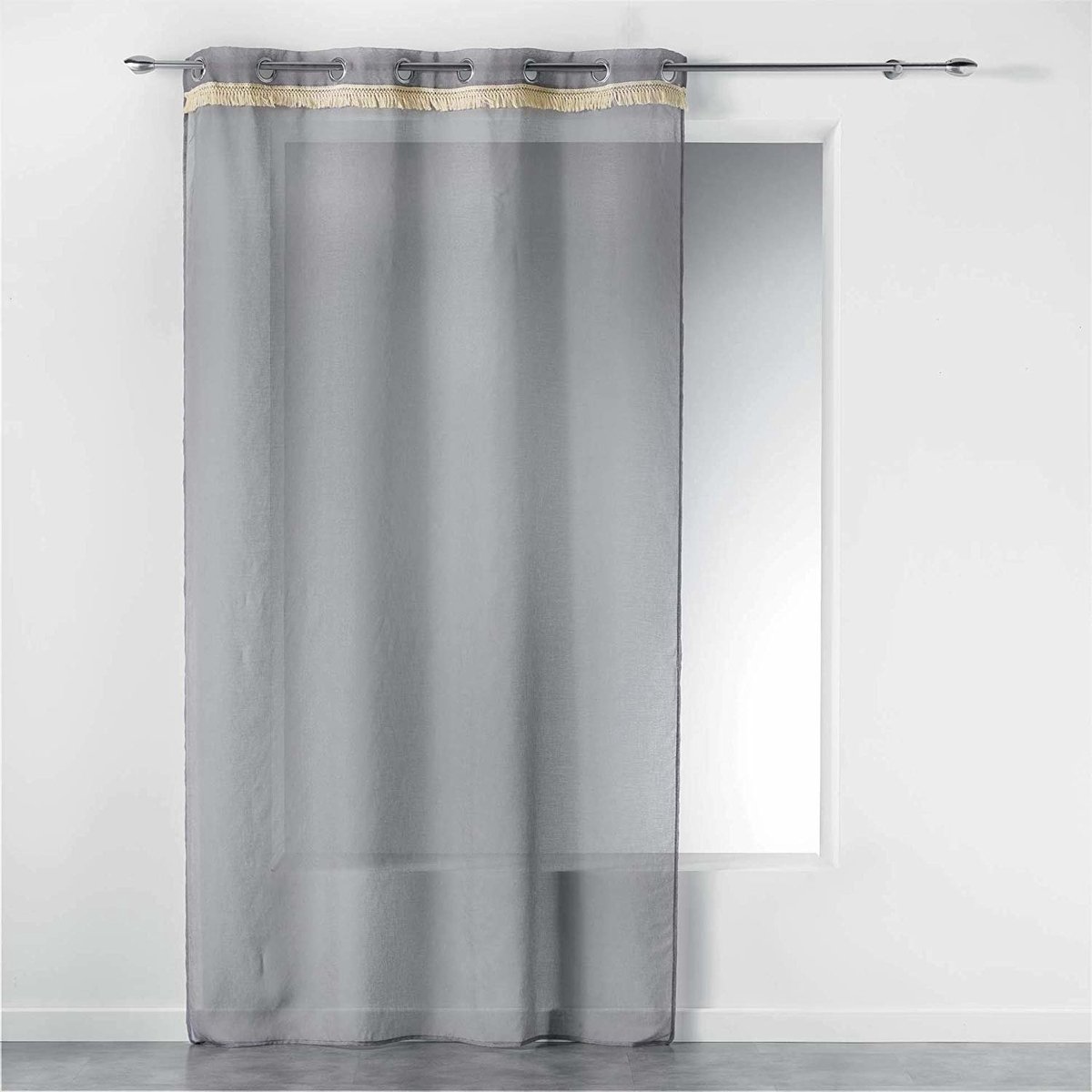 Kant-en-klare gordijn met ringen FRANGY, 140 x 240 cm