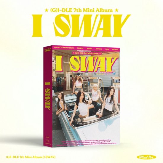 (G)I-DLE - I Sway (CD) (Wind Version)