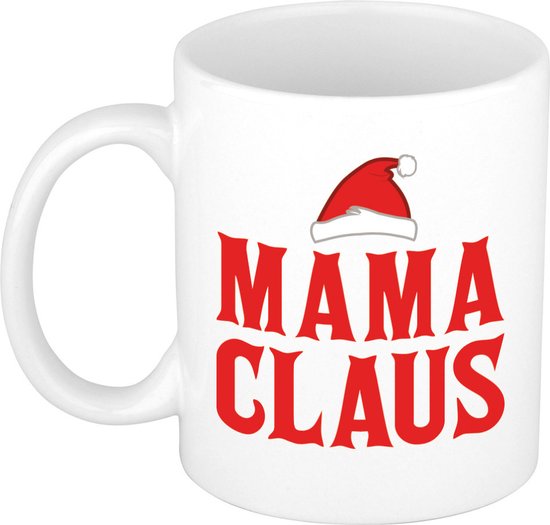 MamboCat Set van 6 koffiemokken sneeuwvlok & kerstbo