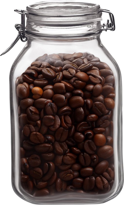 Bormioli Rocco Fido Weckpot - 1,5 Liter - Glazen Voorraadpot - Met Sluiting