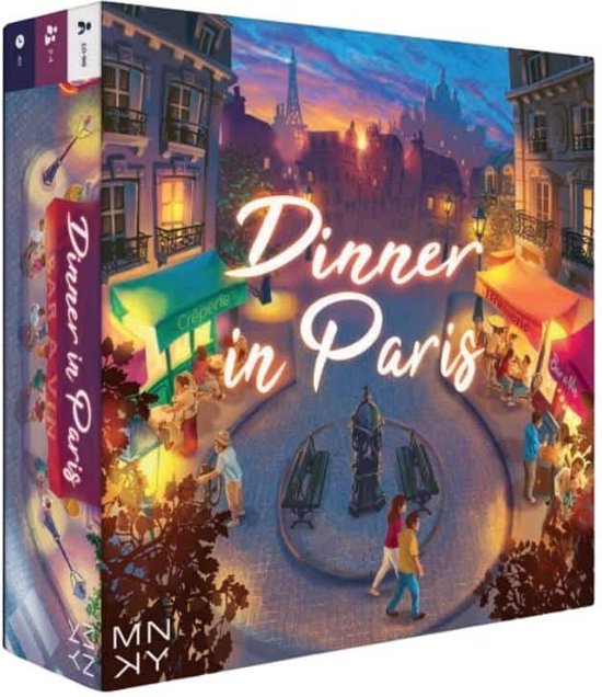 Dinner in Paris - Bordspel. 10+