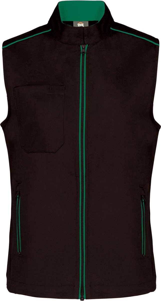 WK. Designed To Work Damesgilet Day To Day WK6149 - Black / Kelly Green - L