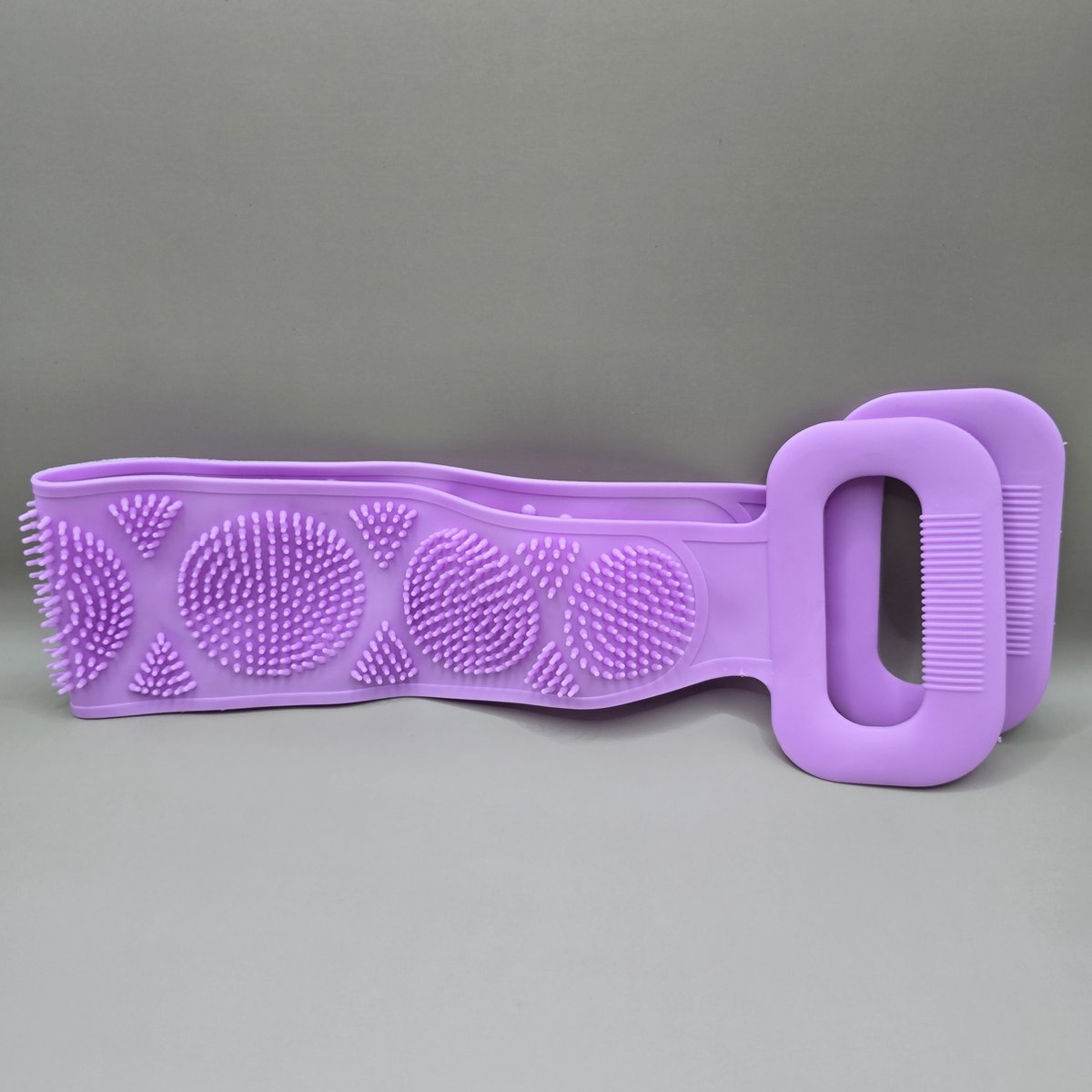 Goedkoopste Siliconen bodyscrubber paars