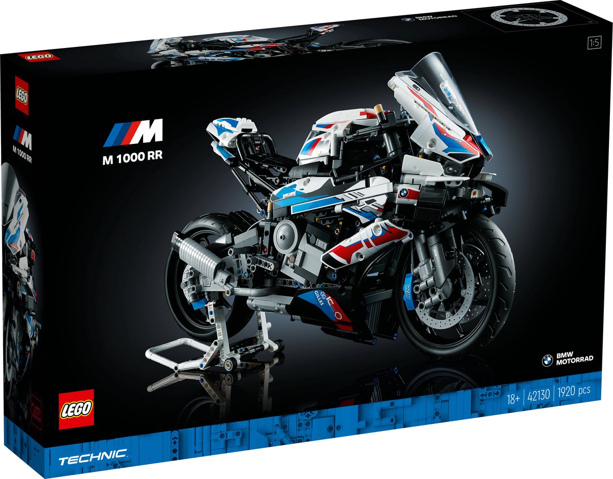 LEGO Technic BMW M 1000 RR Motor bouwbare modelbouwset - 42130 — afbeelding 6