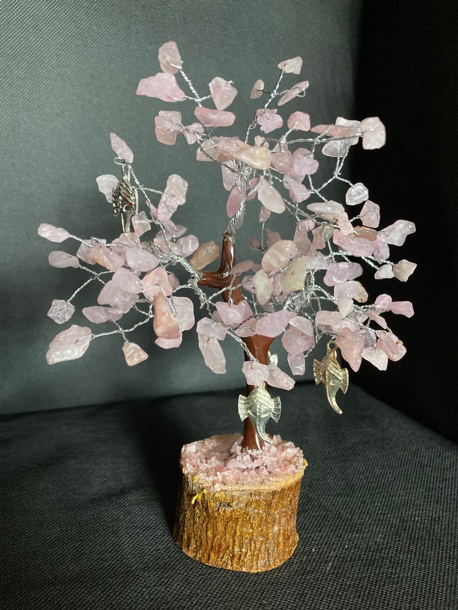 Edelsteenboom Rozenkwarts Wijsheid Klein