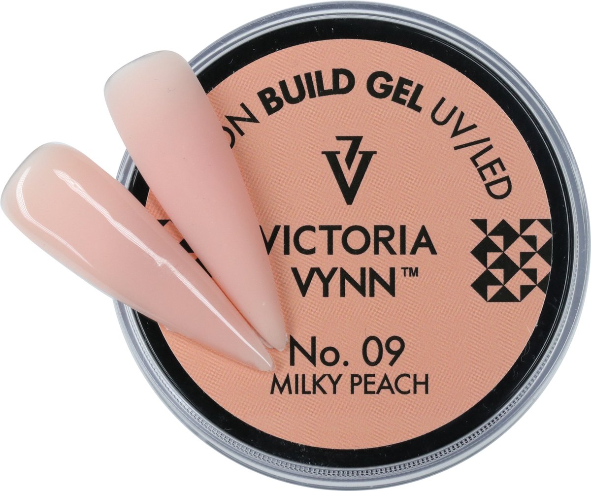 Goedkoopste Victoria Vynn – Builder Gel 09 Milky Peach 50 ml - gelnagels - gel - nagels - manicure - nagelverzorging - nagelstyliste - buildergel - uv / led - nagelstylist – callance