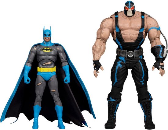 Foto: Dc multiverse action figure 2 pack batman vs bane knightfall 18 cm