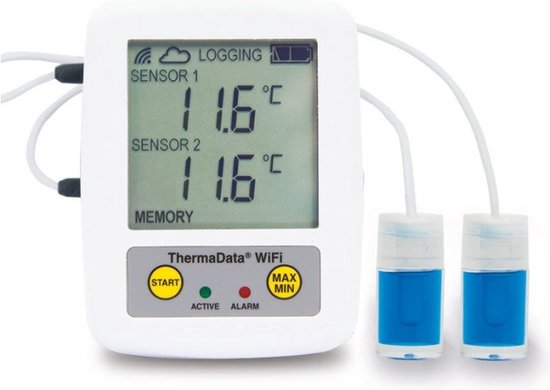 ETI - Wi-FI Pharmacie Temperatuurlogger - Medicijnkoelkast Thermometer ...