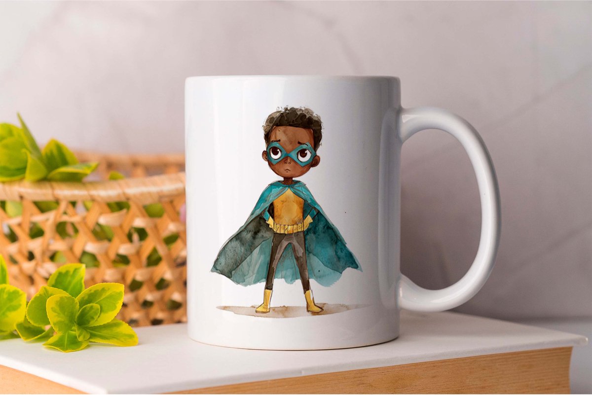 Mok Zilver Jongen - Superheroes - ComicBooks - Superpowers - Hero - Superhelden - Held - Stripboeken