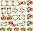 24x Regenboog slangen puzzels
