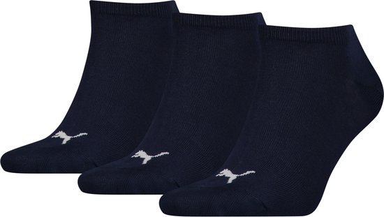 Chaussettes PUMA SNEAKER PLAIN 3 Paires Unisexe Taille 43-46 noir