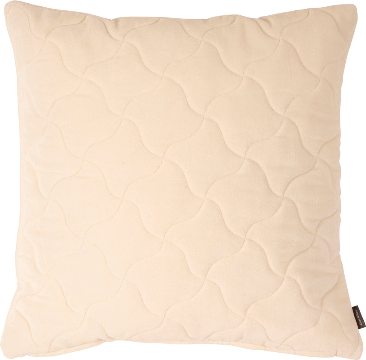 Mars & More Dayna Velvet kussen wit 45x45cm