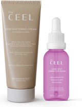 Anti-vlekken serum & Huidverlichtende crème - Set tegen donkere vlekken op de huid - Pigmentvlekken verwijderen - Serum tegen vlekken - Skin Whitening Cream tegen donkere plekken - Voordeelset van 2 stuks