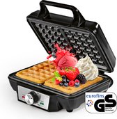 Bol.com GOURMETmaxx wafelijzer voor Belgische wafels aanbieding