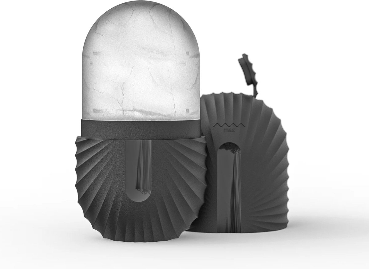 Goedkoopste Without Lemon - Siliconen Gezicht IJs Roller - Gezicht Roller - Massage - Zonnebrand - Verkoeling - Vermindering van Zwelling en Roodheid - Verfrissing - Vermindering van Donkere kringen en Wallen - Verstevigen van de huid - Poriën verkleinen - Zwart