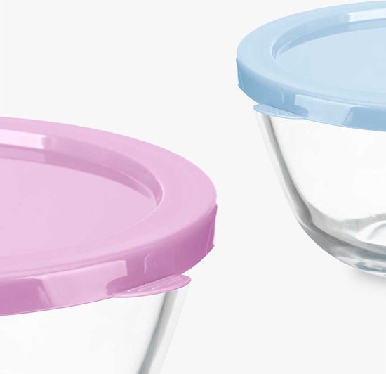SET 4 BOROS LUNCH BOXES 2,1L-1,6L-1L-800ML | bol
