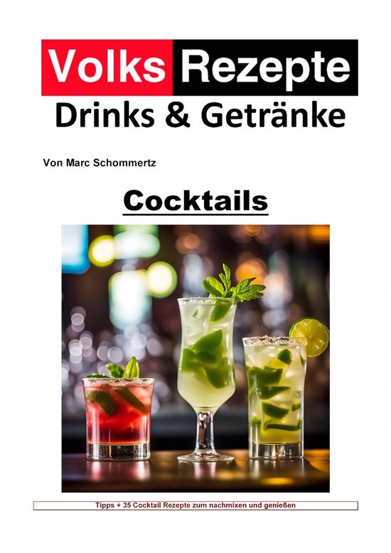 Volksrezepte Drinks & Getränke - Cocktails - cover