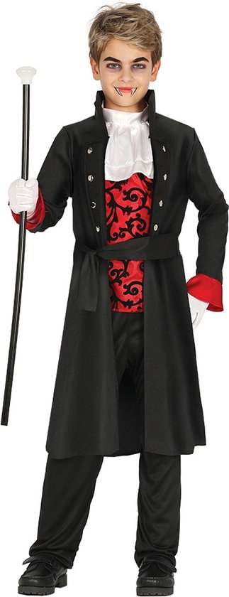 FIESTAS GUIRCA, S.L. - Vampier edelvrouw kostuum voor meisjes - 110/116 (5-6 jaar) - Kinderkostuums