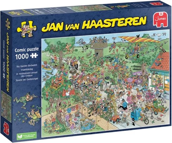 Foto: Jan van haasteren vogelkijkdag 1000 stukjes legpuzzel puzzel