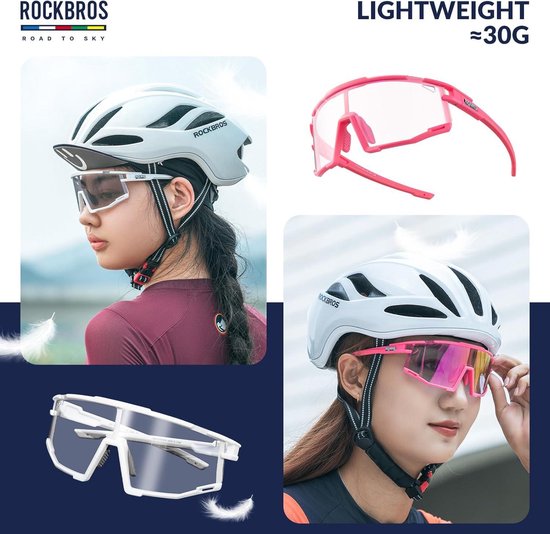 Lunettes De Soleil Polarisées Sport - UV400, Réglables, Pour Vélo, Course, Ski