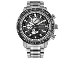 Citizen Promaster Geo Trekker BY3006-53H Horloge - Staal - Zilverkleurig - Ø 46 mm